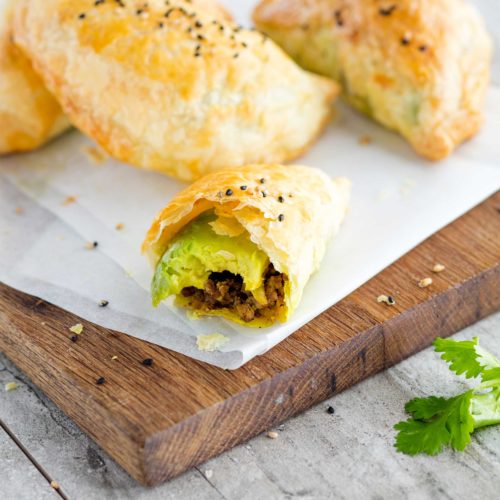 Curry Puffs with Avocado